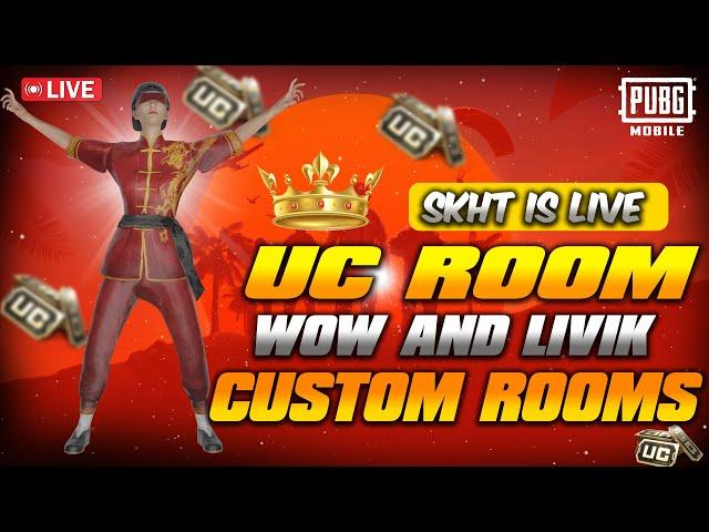 wow custom room with Skht is live #pubgmobile