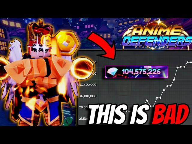 Insanely *HUGE* Problem In Anime Defenders Update 5.5!! (Must Watch)