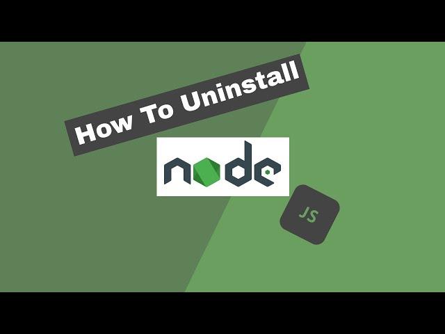 How To Uninstall Node.js on Ubuntu 18.04