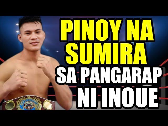 INOUE NAKATAPAT ANG PINOY NA 100%KO RATE ! PINOY NA SUMIRA SA PANGARAP NI INOUE