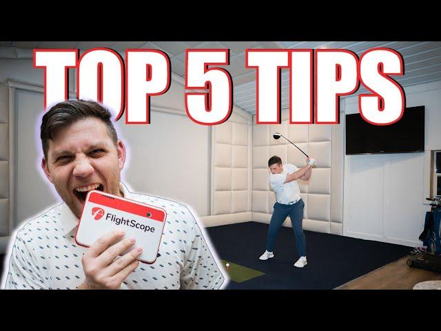 Top 5 MEVO Plus Setup Tips for SUPER Accurate Readings | Golf Simulator