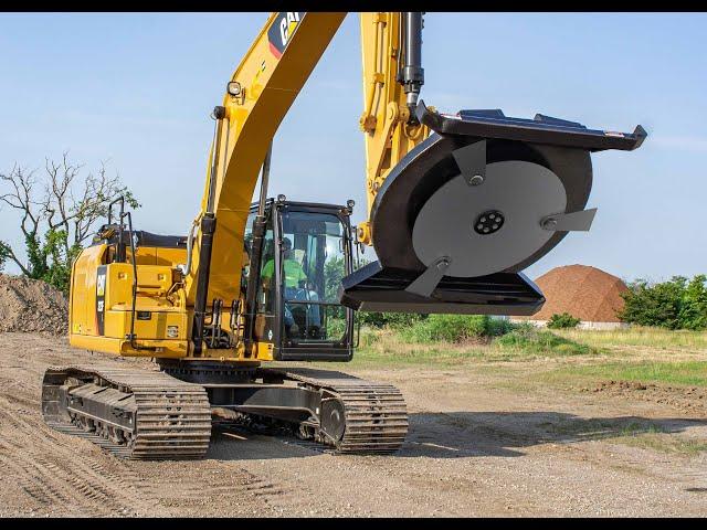 Dymax Vortexmax Brushcutter Attachment for 20-30T Hydraulic Excavators