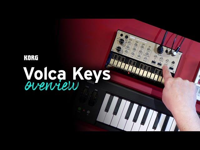 Explore the Korg Volca Keys - overview