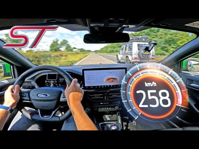 2024 FORD FOCUS ST pushed to the LIMIT on the AUTOBAHN!