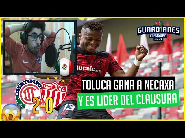  REACCIONANDO a TOLUCA 2-0 NECAXA | GUARDIANES 2021 