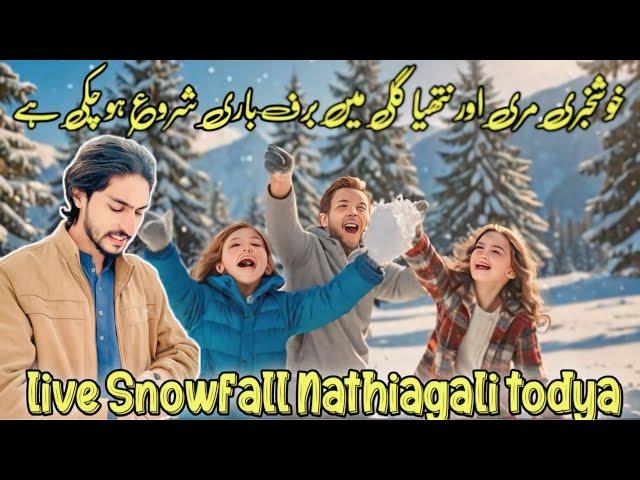 Murree today live Snowfall | Ayubia Galyat today live Snowfall Murree today weather news live