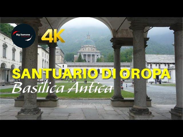 Basilica Antica Santuario Oropa (Biella/Piemonte/Italy). 4K video!