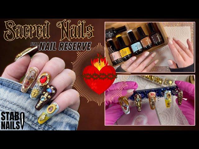 NAIL Reserve LA Vegan Gels | & I Have Jesus On My Nails