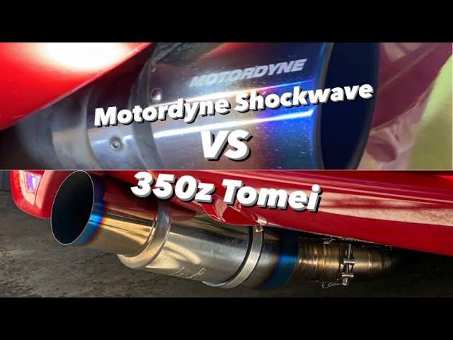 Motordyne vs Tomei Sound Comparison - Nismo 370z