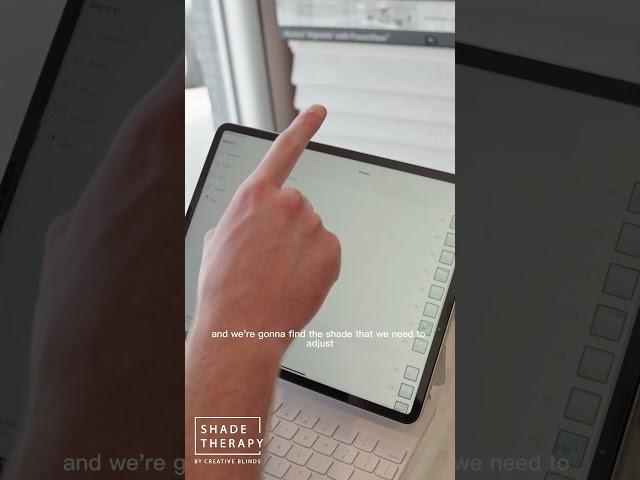 Setting Shade Limits In The Powerview App. #creativeblinds #shadetherapy