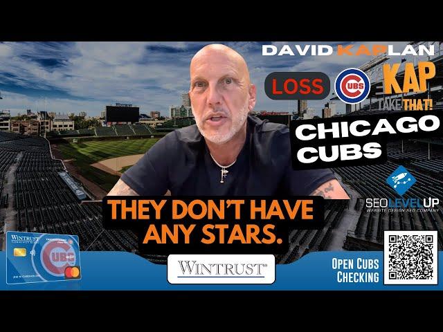 REKAP: ️ Chicago Cubs 6-2 loss to division clinching Phillies. ‘They (Cubs) don’t have any stars.’