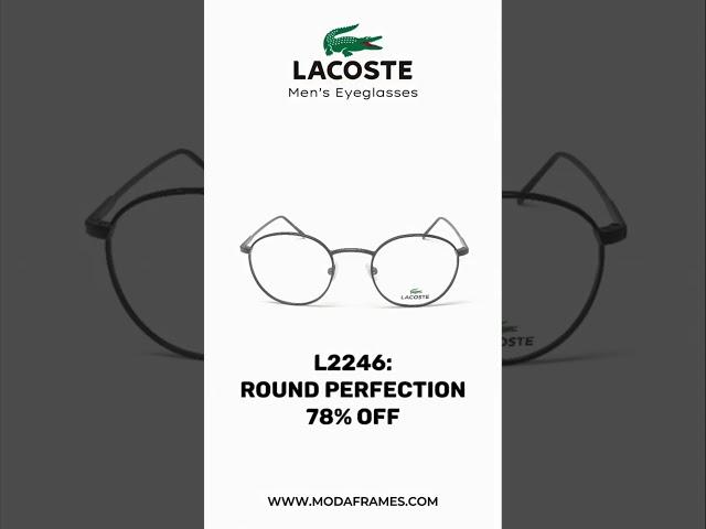 Lacoste Eyeglasses Hack: Look Like a Millionaire for $42! | Designer Frames on a Budget