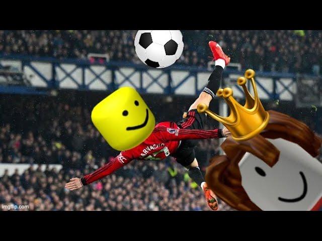 Playing a Match With JONA PLAYS -Super League Soccer - ROBLOX