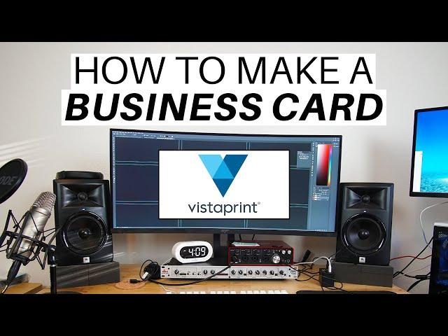 How I Made My $30 Business Card with VistaPrint — Perfect for A Side Hustle!