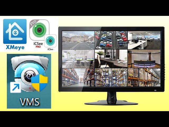 VMS your VIDEO SURVEILLANCE SYSTEM on a PC laptop