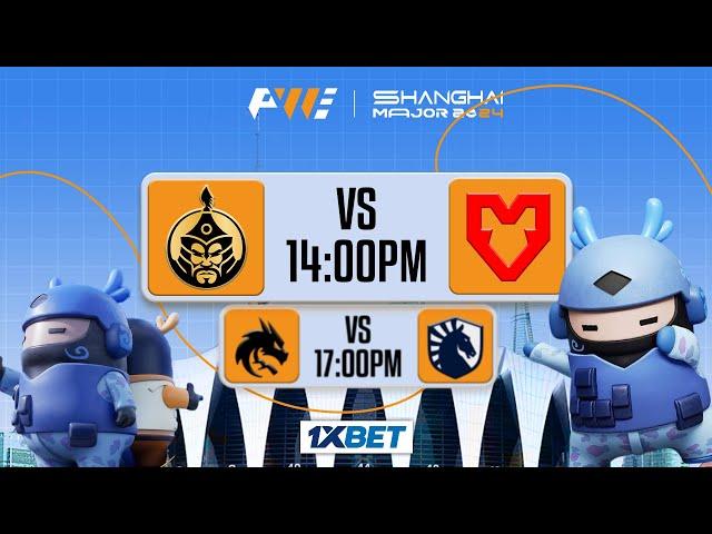 THE MONGOLZ vs MOUZ - PWE Shanghai Major 2024 - PLAYOFF DAY 1 - MN CAST