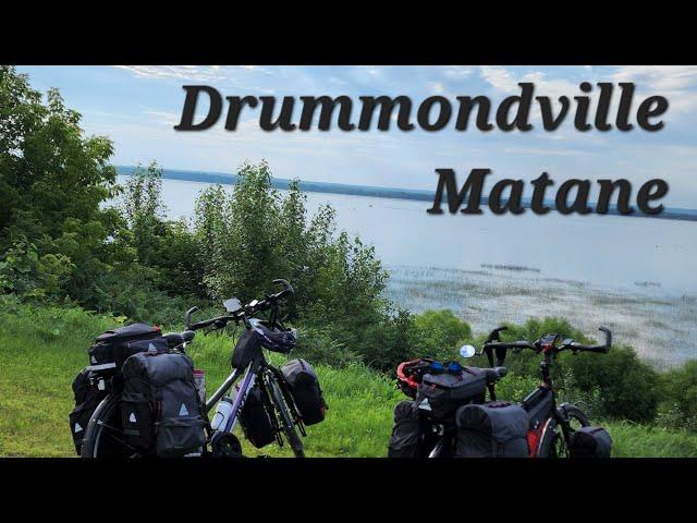 Drummondville-Matane Cyclotourisme jour 1