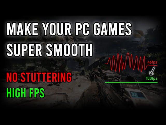 How to Fix MICRO STUTTERING in PC Games for FREE | 2024