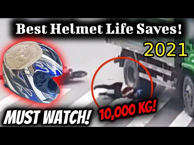  TOP 5 Lucky Helmet Saves   Wear Helmet - Save LIFE  Road Bike Safety Awareness India Share 2021