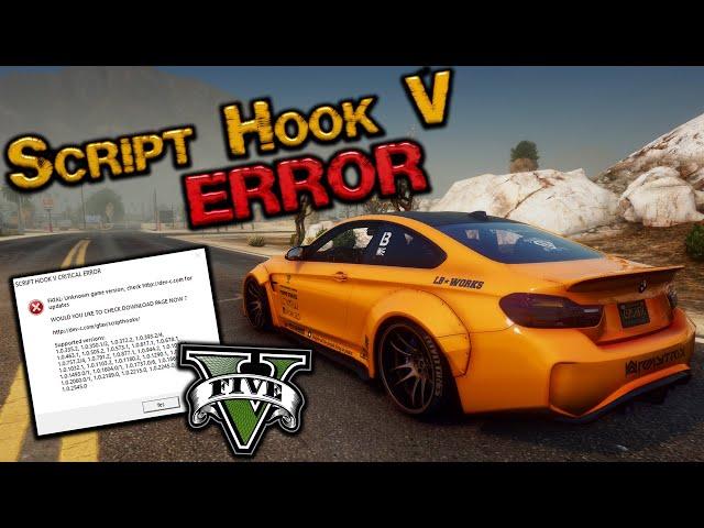 Script Hook V Critical Error - (FIX) 2022! FATAL: Unknown Game Version in GTA 5 Downgrage GTA5 GTA V