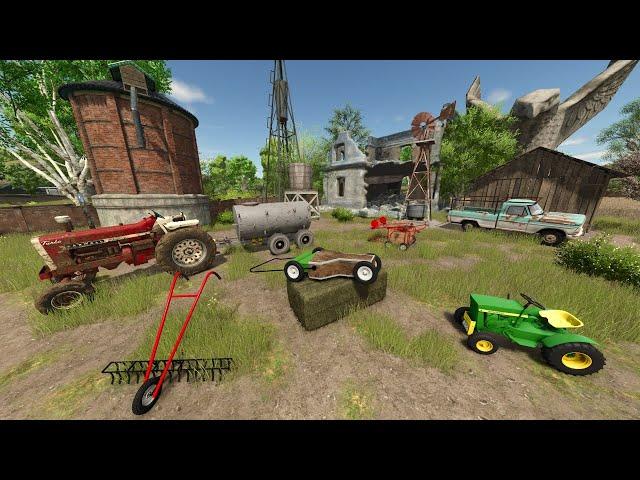 Broke Farmer Finds Abandoned Farm | Farming Simulator 25 | Back in my Day 3
