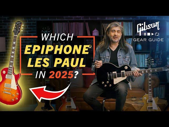 "BEST" Epiphone Les Paul For YOU in 2025? Epiphone Les Paul Models Explained