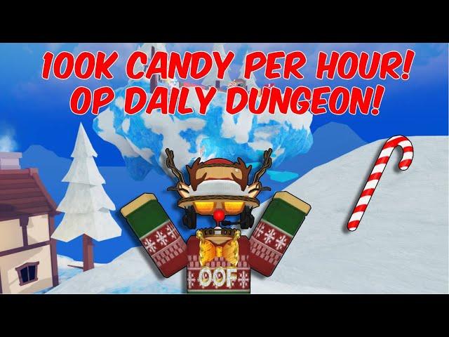 TAKE ADVANTAGE OF THIS INSANE CANDY GRIND DAILY DUNGEON IN ROBLOX TREASURE QUEST! (24 HOURS!)