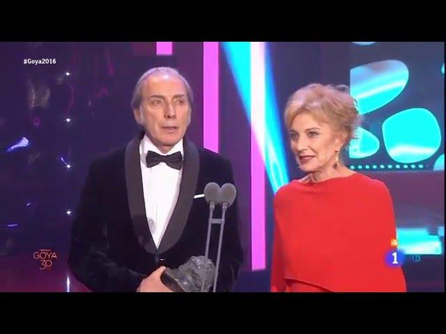 MARISA PAREDES y EUSEBIO PONCELA - Premios GOYA 2016