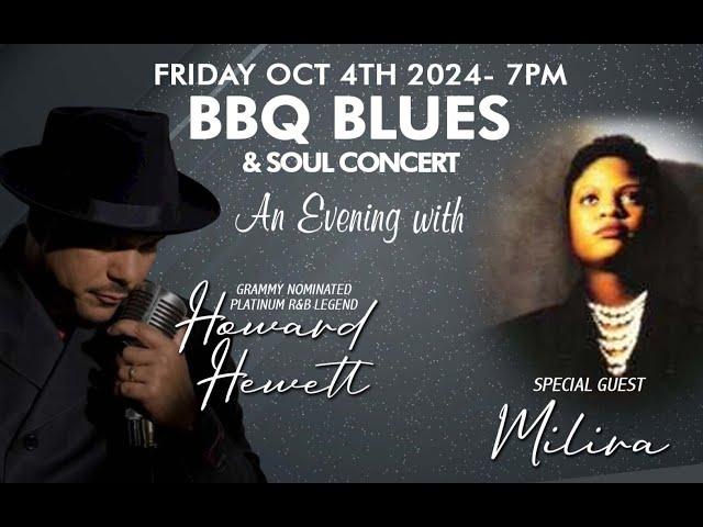 RV FEST 2024 An Evening with Howard Hewett & MILIRA plus The Precise Band  10/04 - 7PM - Hopkins, SC