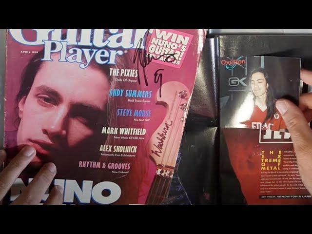 This Guitar Magazine that has touched NUNO!  (Guitar Player April 1991)