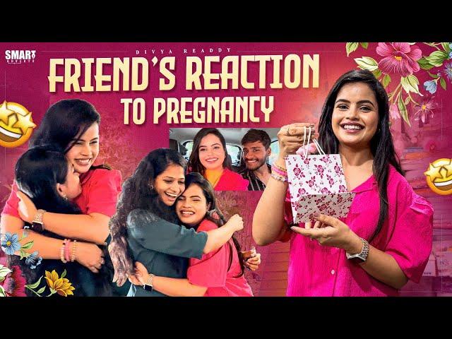 Friend's and Family Reaction To Pregnancy || The Best Video  || Divya Vlogs