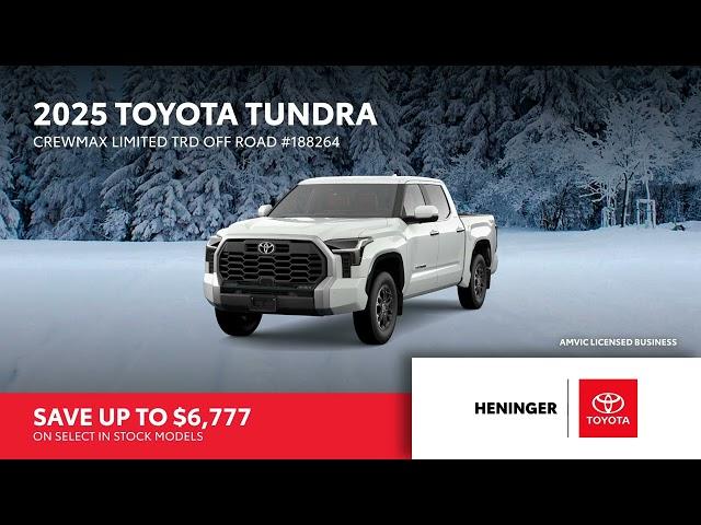 2025 Toyota Tundra CrewMax Limited | Calgary, Alberta