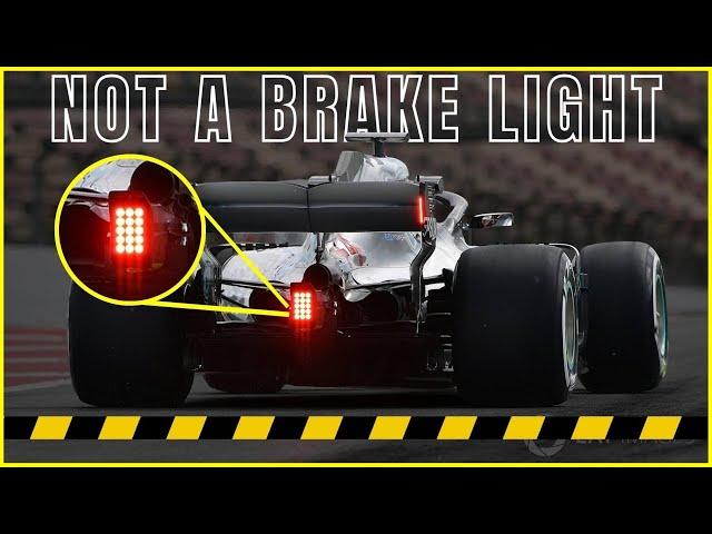 Red Light Flash F1 Car | F1 Car Lights Explained | Red light f1 cars