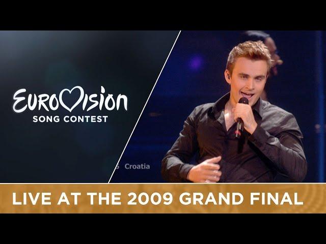 Igor Cukrov feat. Andrea - Lijepa Tena (Croatia) LIVE 2009 Eurovision Song Contest