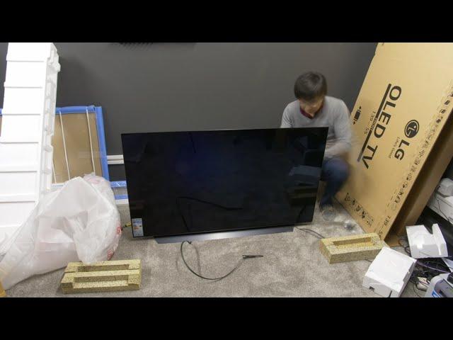 LG CX OLED TV Unboxing + Picture Settings