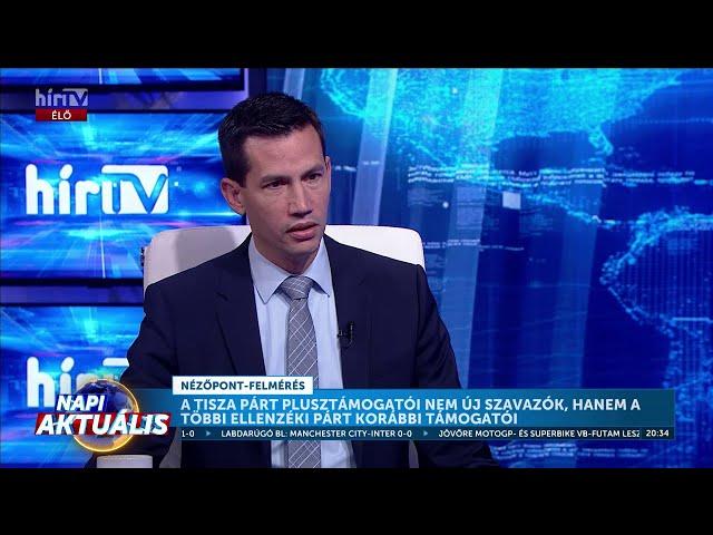 Napi aktuális - Pálfalvi Milán (2024-09-19) - HÍR TV