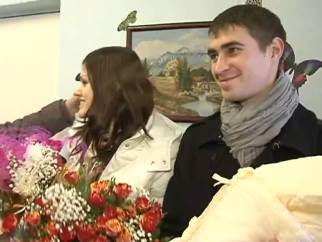 Аист прилетел на ТВ Аист