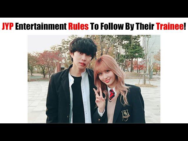 JYP Entertainment Most Important Rules To Follow By Their Trainee!