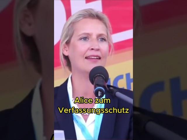 Alice über den Verfassungsschutz