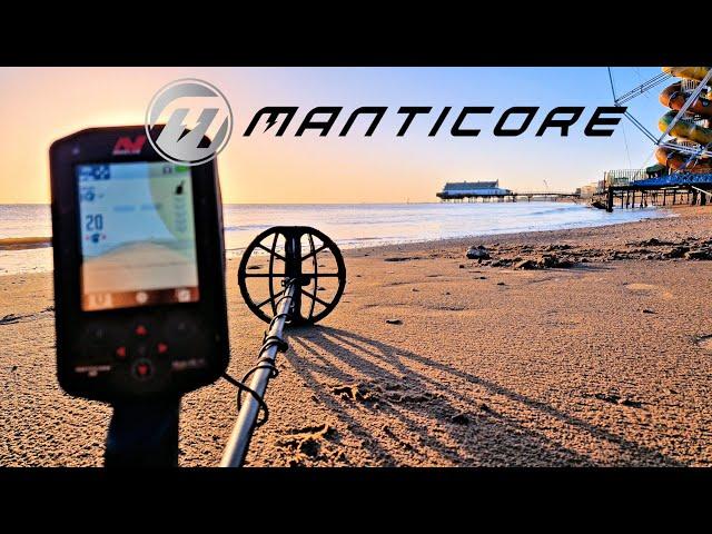 Minelab MANTICORE. Metal Detector for detecting beach, fields and gold