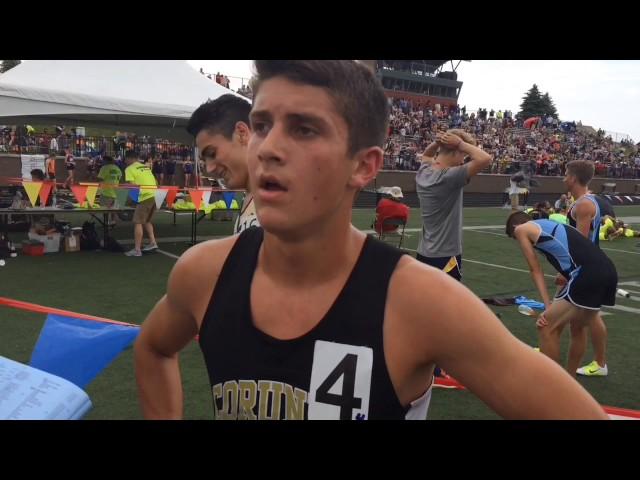 Corunna's Noah Jacobs pulls off thrilling comeback in boys 3,200 in Division 2 state finals