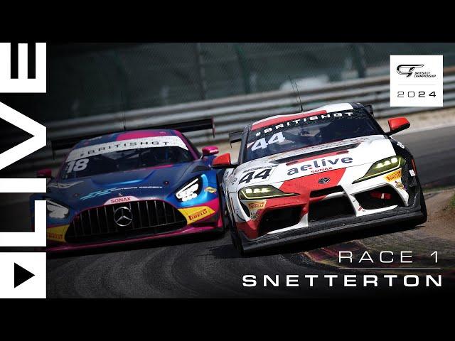 LIVE | Race 1 | Snetterton | British GT 2024
