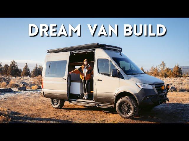 PICKING UP OUR CUSTOM CAMPER VAN! | Returning to van life