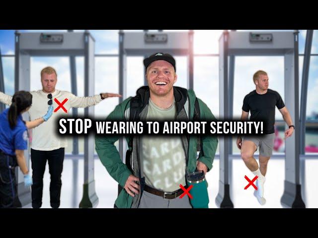 Do NOT Wear This In Airport Security (TSA Line Mistakes)