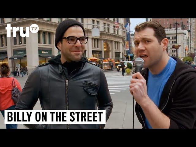 Billy on the Street - "It's Spock! Do You Care?" with Zachary Quinto