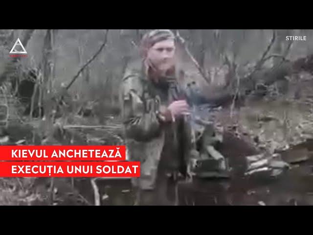 Un soldat ucrainean a fost executat pe loc de ruși după ce a rostit „Slava Ukraini”