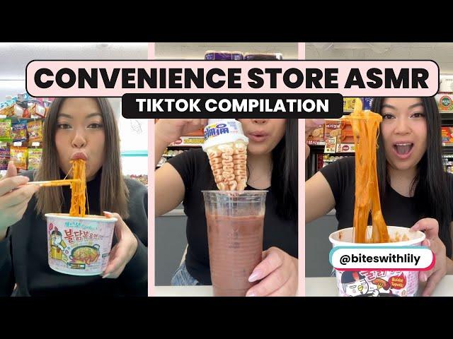 Korean Convenience Store ASMR  | Biteswithlily TikTok Compilation