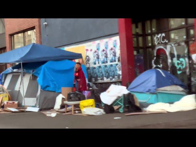 World Shocked At Vancouver's Homeless  ( Cheap Chinatown Eats) Tent City Crisis In Downtown Eastside