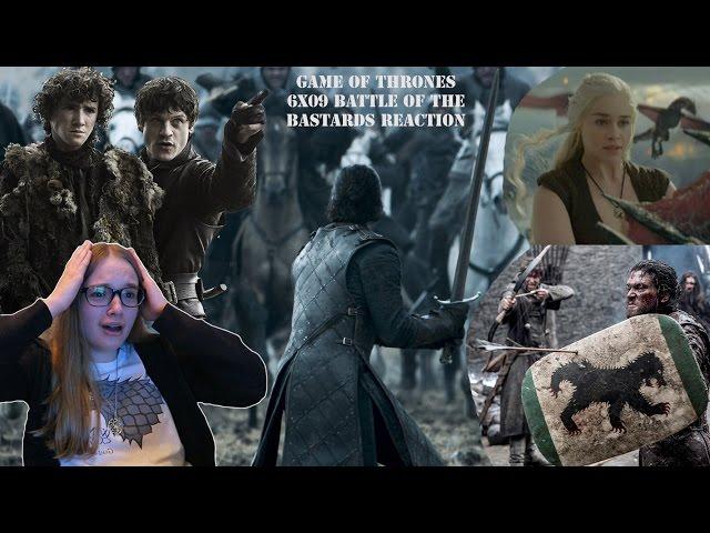 Game of Thrones episode 6x09 'Battle of the bastards' reaction