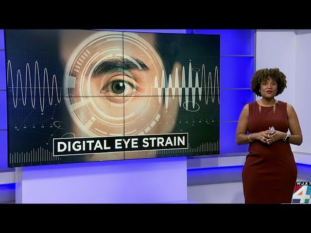 Preventing digital eye strain